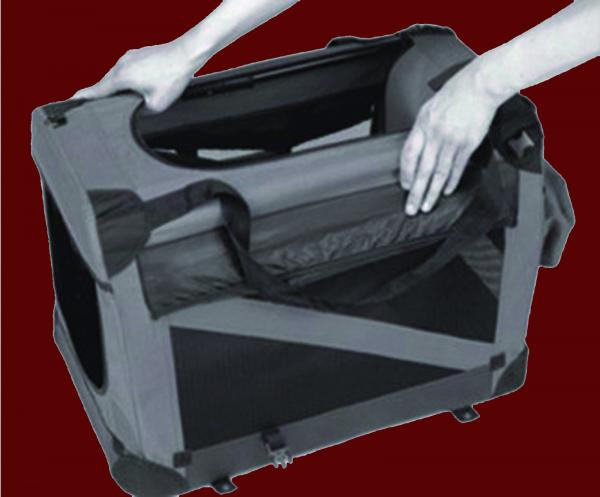 Hunde Katze stabil faltbar REISEBOX ✚ Extras Tragetasche Transportbox Auto Gr.3